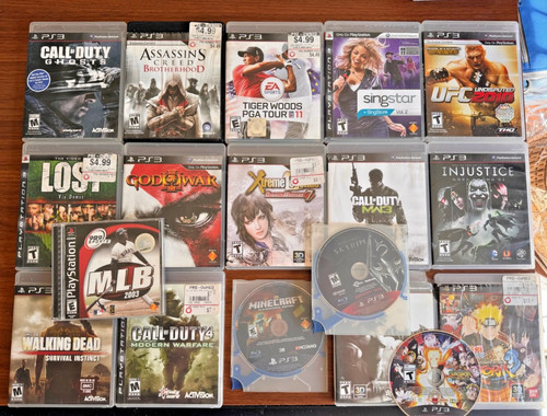 Lotto giochi playstation - 3,